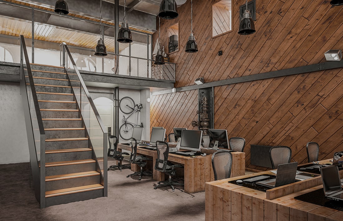 Modern Rustic Office Design Ideas for 2024: Innovations and Trends Transforming Workspaces